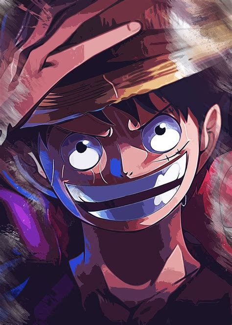 'Monkey D Luffy Wano arc' Poster by Haruka Studio | Displate | Monkey d luffy, Luffy, Cool anime ...