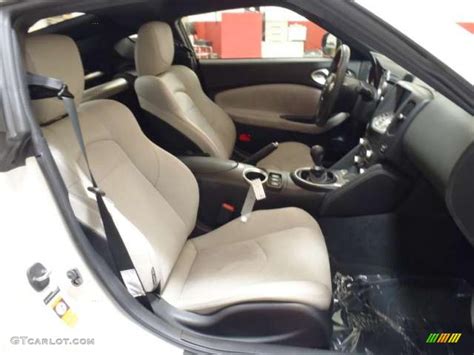 Gray Leather Interior 2009 Nissan 370Z Sport Touring Coupe Photo #41241100 | GTCarLot.com