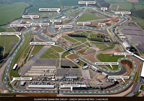 SILVERSTONE RACE-TRACK - HEART OF ENGLAND