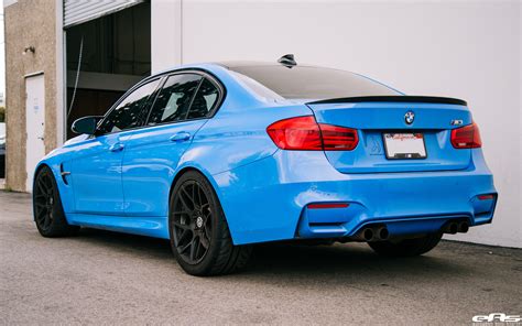 Yas Marina Blue BMW M3 gets some racing upgrades