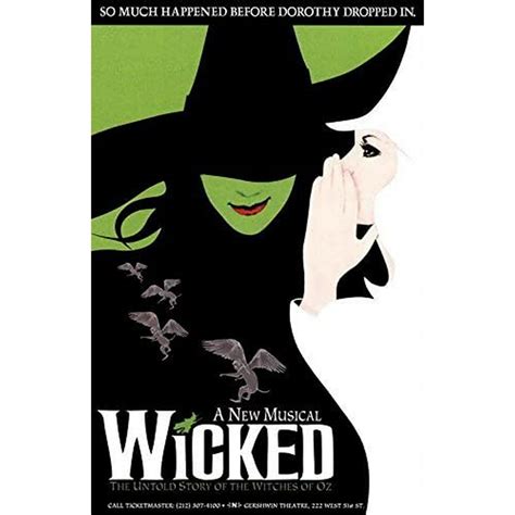 Wicked (Broadway) Movie POSTER 11 x 17 Style A - Walmart.com - Walmart.com