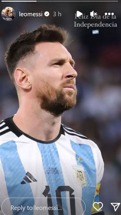 Lionel Messi posts special Instagram message to celebrate Argentina ...