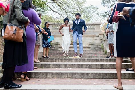 Washington DC Spanish Steps Wedding