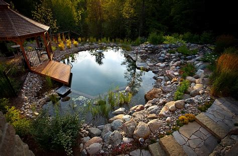 12 Enchanting Natural Swimming Pools Design Ideas For Your Living Area ...