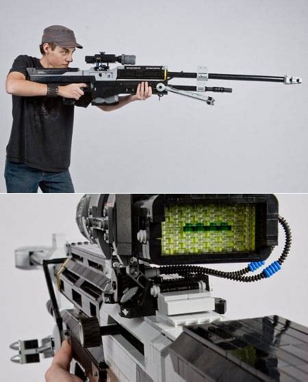 Fan Art: A Halo Sniper Rifle Replica Rendered in Legos