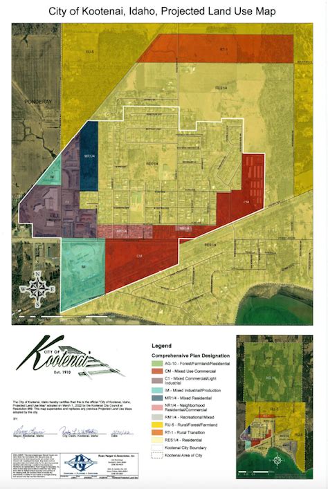 City of Kootenai Zoning Map - City of Kootenai