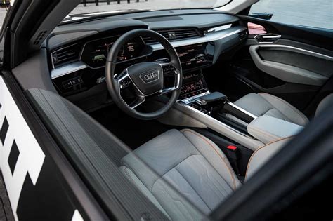 Audi shows off its electric SUV's screen-filled interior | Engadget