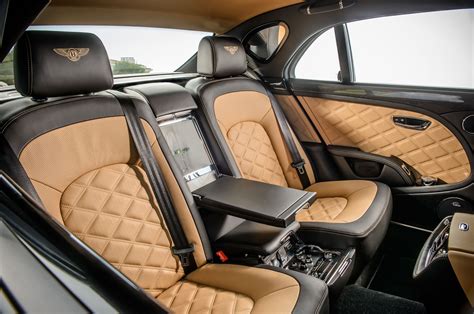 2015 bentley mulsanne interiors #4 tan and black interior doublr diamond stitch two tone (avec ...