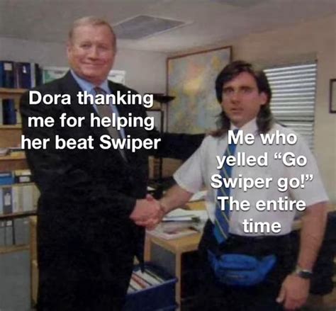 Swiper no swiping : r/memes