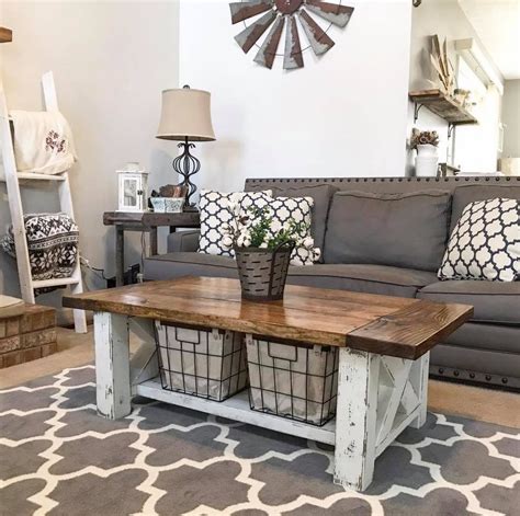 Ana White | Chunky Farmhouse Coffee Table - DIY Projects