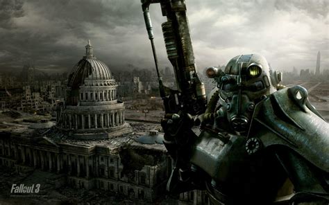 Fallout 3 Power Armor Phone/Tablet Wallpaper • GamePhD