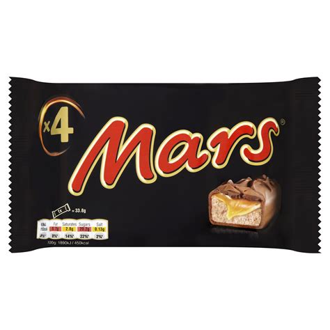 Mars Chocolate Bars Treat Size Small 4 Bars (33.8g bars)- Buy Online in United Arab Emirates at ...