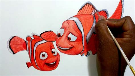 Marlin Finding Nemo Drawing