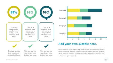 Infographic Dashboard Elements PowerPoint Template - SlideModel