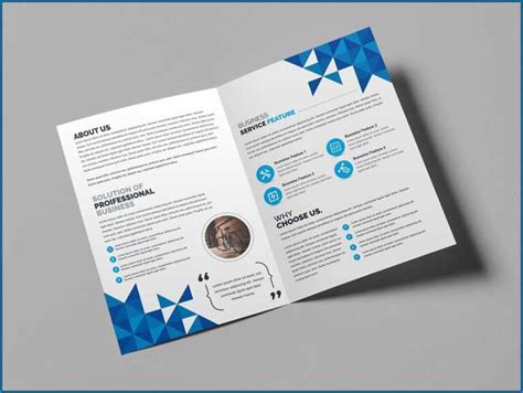 √ Free Printable Bi Fold Brochure Template | Templateral With 2 Fold Brochure Template Free ...