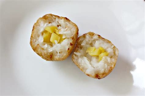 Art of Dessert: Karioka (Deep-fried Coconut Rice Balls with Brown Sugar Glaze)