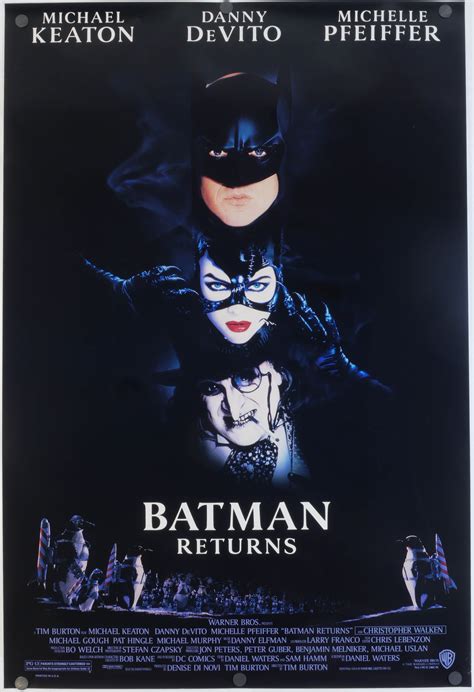 Batman Returns (1992) Original One Sheet Poster | Art of Cinema | Batman, Batman returns, Batman ...