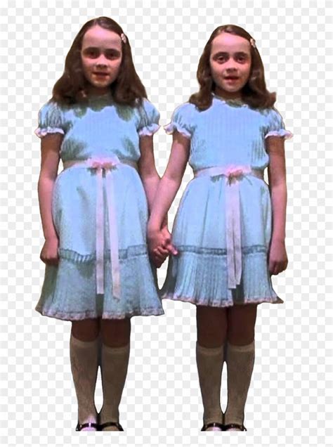 Gemelle The Shining - Shining Twins Cut Out, HD Png Download - 702x1048(#5784182) - PngFind