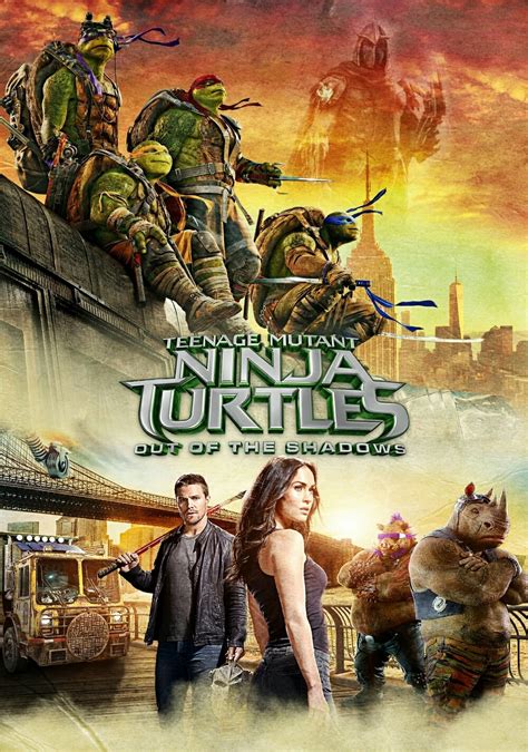 Teenage Mutant Ninja Turtles: Out of the Shadows (2016) - Posters — The Movie Database (TMDb)