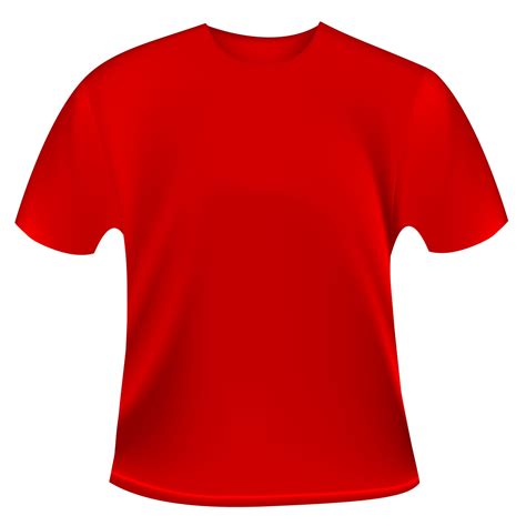 Red T Shirt Template - ClipArt Best