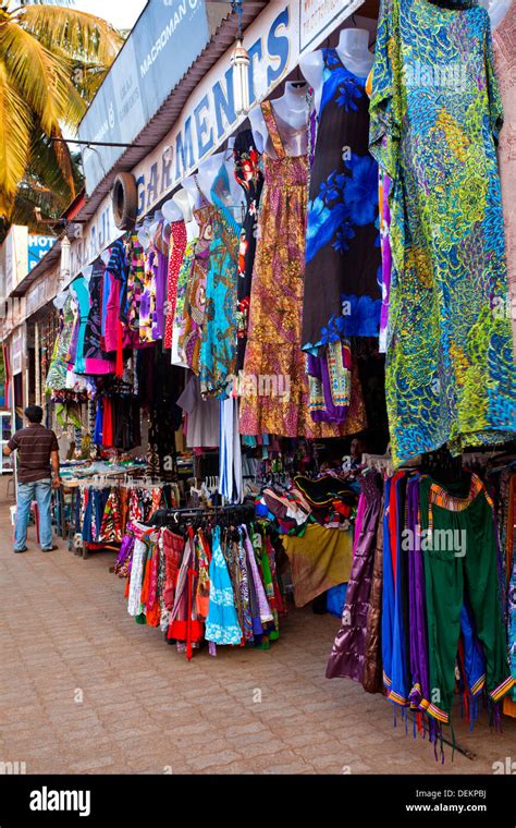 Calangute bazaar hi-res stock photography and images - Alamy