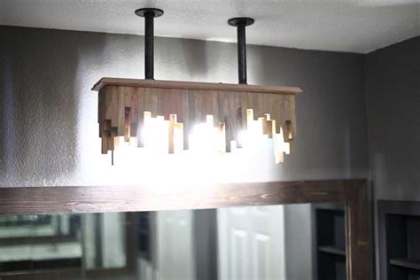 How to Build a DIY Bathroom Ceiling Light Fixture - TheDIYPlan