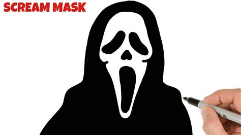 How To Draw Ghostface Scream | Images and Photos finder