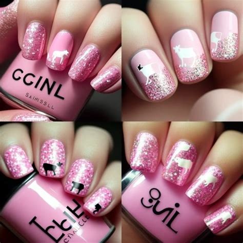 Pink Cow Print Nails: How to Create the Perfect Look