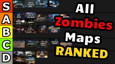 Ranking Every Cod Zombies Map Tier List Community Rankings Tiermaker | Hot Sex Picture