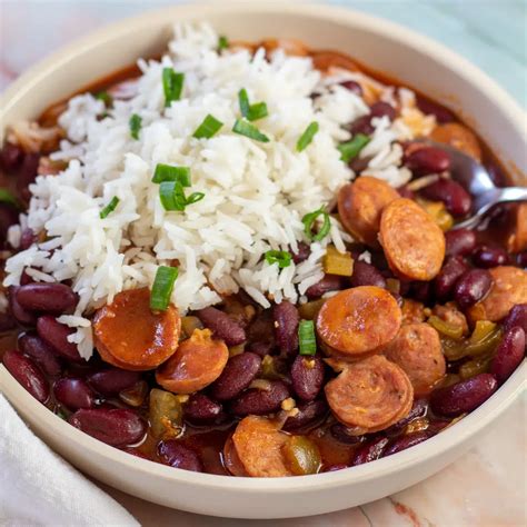 Red Beans And Rice With Canned Beans | Bake It With Love