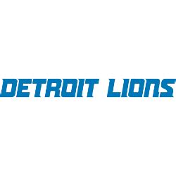 Detroit Lions Wordmark Logo | Sports Logo History