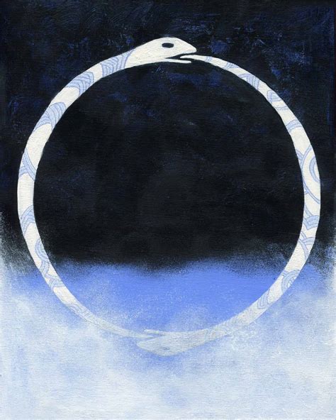 Ouroboros Painting at PaintingValley.com | Explore collection of ...