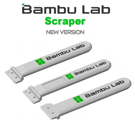 Bambu Lab Scraper - Double Sided Logo by Damian | Download free STL model | Printables.com