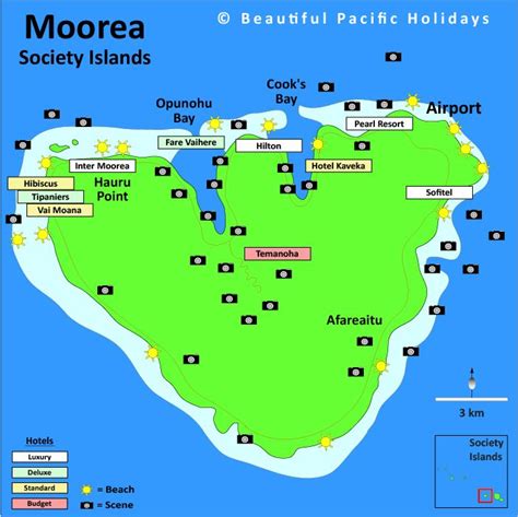 Moorea map