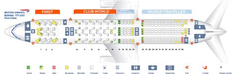 Boeing 777 200 Seat Map British Airways | Bruin Blog