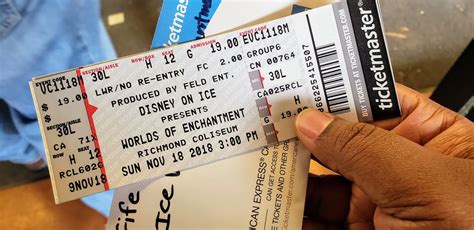 Disney On Ice Ticket Template