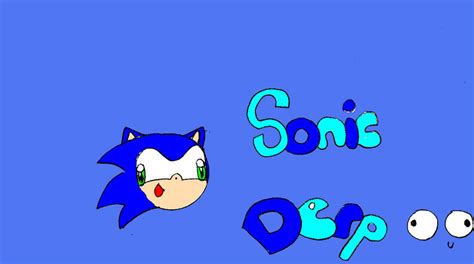 Sonic Derp by SammiSpazzo on DeviantArt