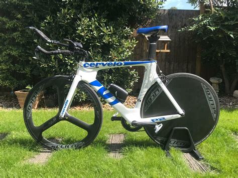 Cervelo P2 TT/time trial/triathlon bike, size 54, white, immaculate condition | in Morden ...