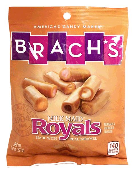 Groceries-Express.com Product Infomation for Brach's Milk Maid Royals flavored caramel rolls 6 ...