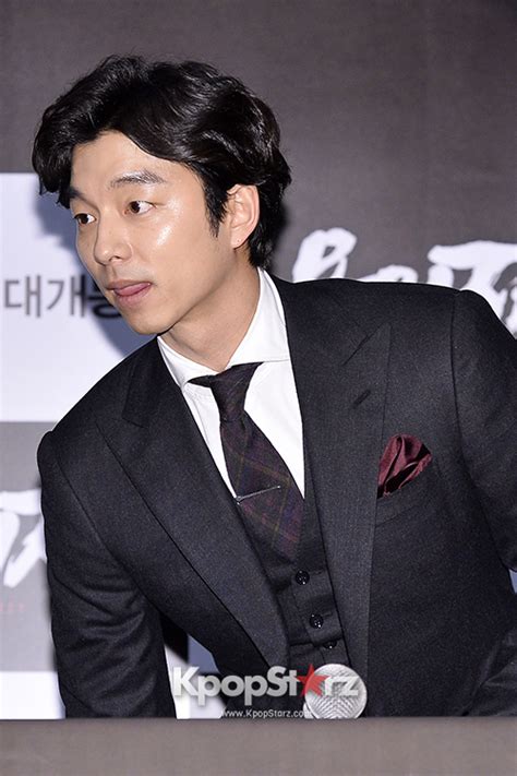 Gong Yoo Attended a Press Conference of Upcoming Film 'The Suspect ...