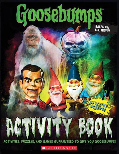 Goosebumps Activity Book | Goosebumps Wiki | Fandom