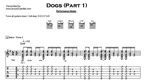 Pink Floyd - Dogs | Guitar Lesson, Tab & Chords | Jerry's Guitar Bar