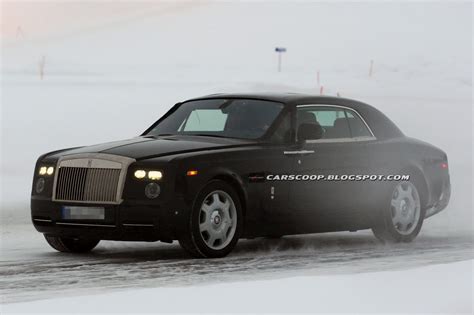 Spied: Rolls-Royce Takes Phantom Coupé Facelift Out for Winter Testing | Carscoops