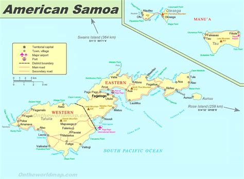 Map Of American Samoa – Verjaardag Vrouw 2020