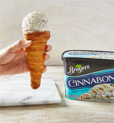 Breyers and Cinnabon Create Co-Branded Ice Cream Flavor | 2020-07-14 | Refrigerated & Frozen Foods