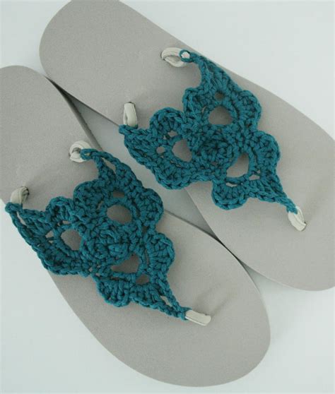 Crochet Flip Flops | AllFreeCrochet.com