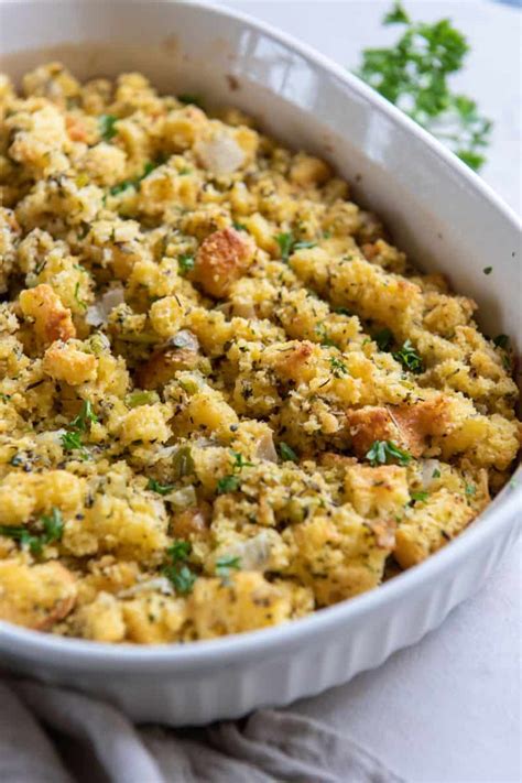 Easy Cornbread Stuffing | Everyday Family Cooking