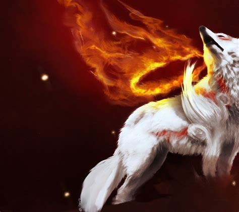 Anime Fire Wolf Wallpapers - Wallpaper Cave