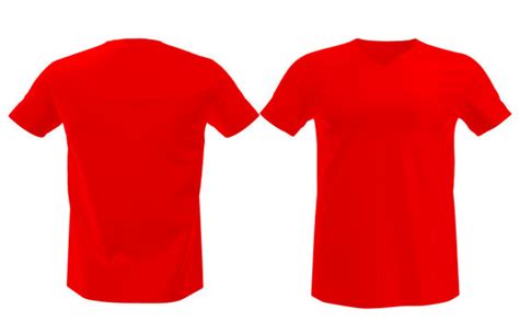 Red T Shirt Template Front And Back