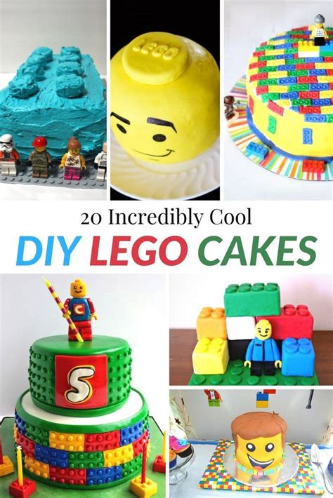 20 INCREDIBLY COOL DIY LEGO CAKES | Lego cake, Lego birthday cake, Lego themed cake